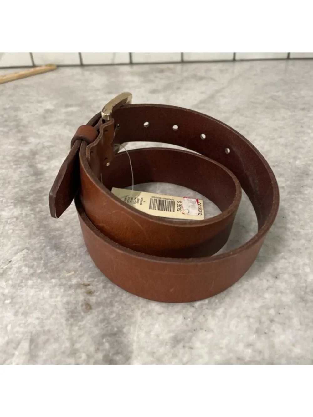 Amanda Smith Brown Belt‎ Womens 28 Size Medium Southwestern Western Bohemian